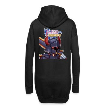 Fabled Adventure - Hoodie-Kleid - Schwarz - Hinten