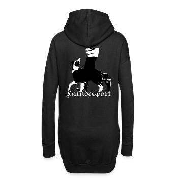 Border Collie,Hundesport,Hunderasse,Collie, - Hoodie-Kleid - Schwarz - Hinten