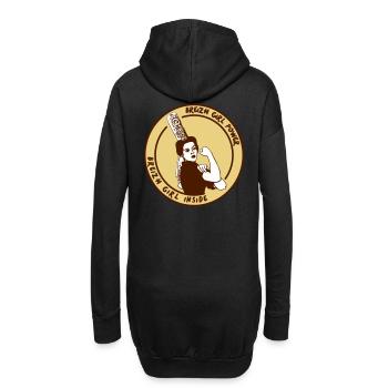 Breizh girl 3 - Sweat-shirt à capuche long Femme - noir - Dos