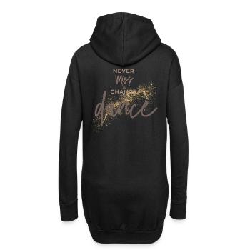 Tanzen Tänzerin Tanzen Spruch Tanzspruch Tanz - Hoodie-Kleid - Schwarz - Hinten