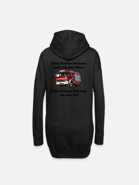 Echte Prinzen - TLF Version - Hoodie-Kleid - Schwarz