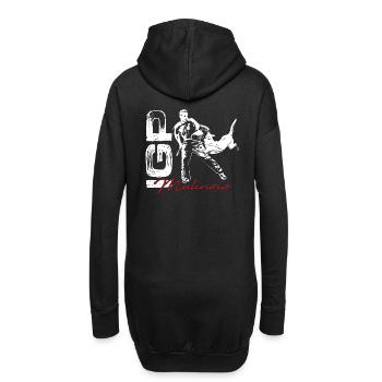 IGP Malinois - Hoodie-Kleid - Schwarz - Hinten