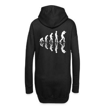 Photographer Evolution Photographing - Hoodie Dress - black - Back