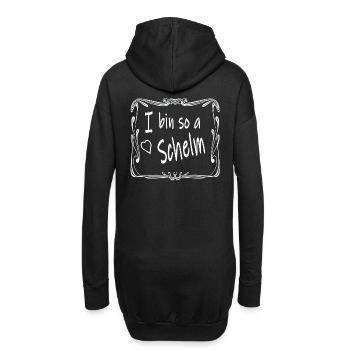 Je suis un voyou, Bavarian Love Bayer Gift - Sweat-shirt à capuche long Femme - noir - Dos