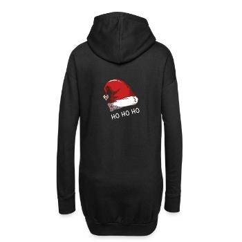 Noël Ho Ho Ho - Sweat-shirt à capuche long Femme - noir - Dos
