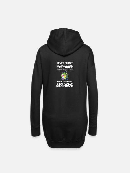Science Teacher Funny Science - Hoodie Dress - black