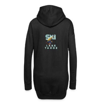 Lac Tahoe Ski - Sweat-shirt à capuche long Femme - noir - Dos