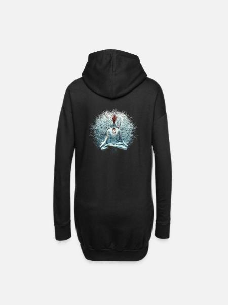 Enfant intérieur - Sweat-shirt à capuche long Femme - noir