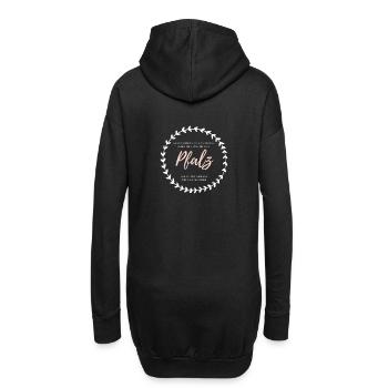 Pfalz - Leben wo andere Urlaub machen. PFALZstyle - Hoodie-Kleid - Schwarz - Hinten