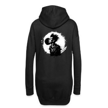 « Rebel Yell » - Punk Rock Explosion Tee Design - Sweat-shirt à capuche long Femme - noir - Dos