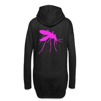 Morsure d'insecte insecte suceur de sang de moustique - Sweat-shirt à capuche long Femme - noir - Dos