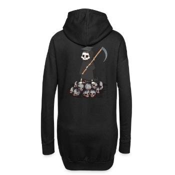 Horror Sense Master Grim Reaper Death Halloween - Hoodie Dress - black - Back