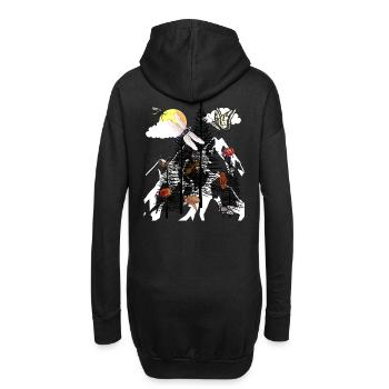Nature sauvage Forêt Animaux Nature Amoureux de la nature Biologiste Eco - Sweat-shirt à capuche long Femme - noir - Dos