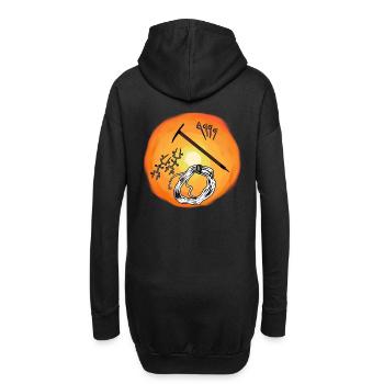 Sunshine Mountain Sports Escalade Carabiners Descente en rappel - Sweat-shirt à capuche long Femme - noir - Dos