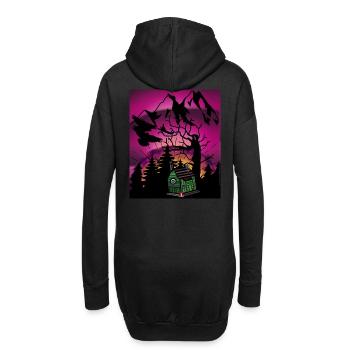 Horizon Forest Dwellers Enfants Personnage de conte de fées - Sweat-shirt à capuche long Femme - noir - Dos