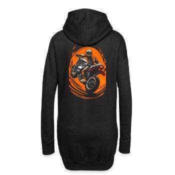 Motards Motards - Sweat-shirt à capuche long Femme - noir - Dos