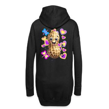 Peanut Printemps Danse Dancing Peanuts Kids - Sweat-shirt à capuche long Femme - noir - Dos