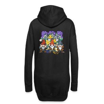 Jardin Printemps Jardinier Jardinage Jardinier Amateur - Sweat-shirt à capuche long Femme - noir - Dos