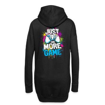 Juste un jeu de plus - Gamer Saying with Controller - Sweat-shirt à capuche long Femme - noir - Dos