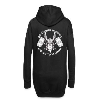 WikingerThor Walhalla - Hoodie-Kleid - Schwarz - Hinten