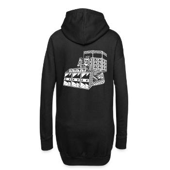 Bulldozer Tekno 23 - Sweat-shirt à capuche long Femme - noir - Dos