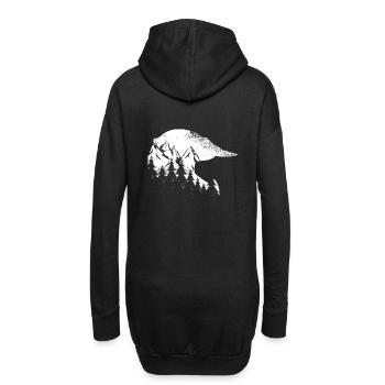 moto life Motocross Helm - Hoodie-Kleid - Schwarz - Hinten