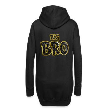 Big Bro frère aîné Frères et sœurs correspondants Famille - Sweat-shirt à capuche long Femme - noir - Dos