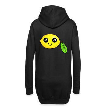 Citron Citron Fruit Fruit - Sweat-shirt à capuche long Femme - noir - Dos