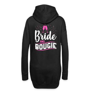 Mariage et fête mariage ivre JGA - Sweat-shirt à capuche long Femme - noir - Dos