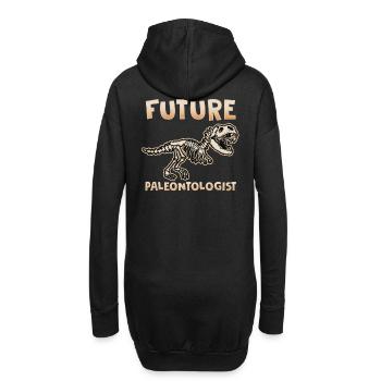 Paléontologues T-shirt Dinosaure L'âge De Glace Dino Kids - Sweat-shirt à capuche long Femme - noir - Dos