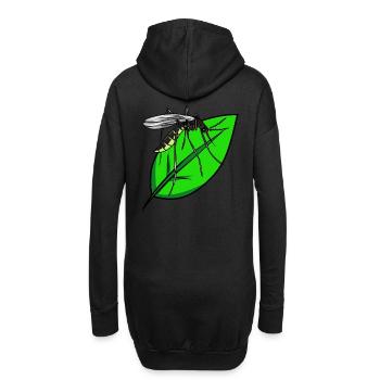Insectes Moustiques sangsues Moustiques Été - Sweat-shirt à capuche long Femme - noir - Dos