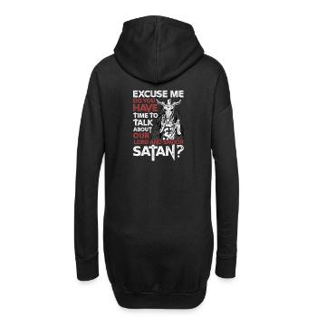 Satan Baphomet T-Shirt 666 Diable Sinner God 666 - Sweat-shirt à capuche long Femme - noir - Dos