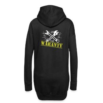 Outil de chemise de garantie drôle de mécanicien automobile - Sweat-shirt à capuche long Femme - noir - Dos