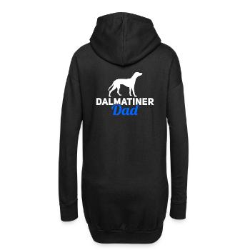 Dalmatiner Dad - Dalmatiner Papa - Hoodie-Kleid - Schwarz - Hinten