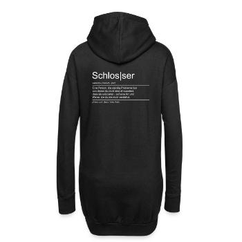 Definition Schlosser schweißen WIG MAG Schweißer - Hoodie-Kleid - Schwarz - Hinten