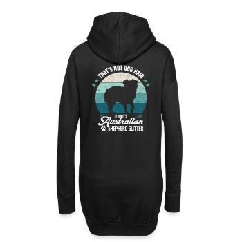 Berger australien Glitter Aussie Dogs - Sweat-shirt à capuche long Femme - noir - Dos