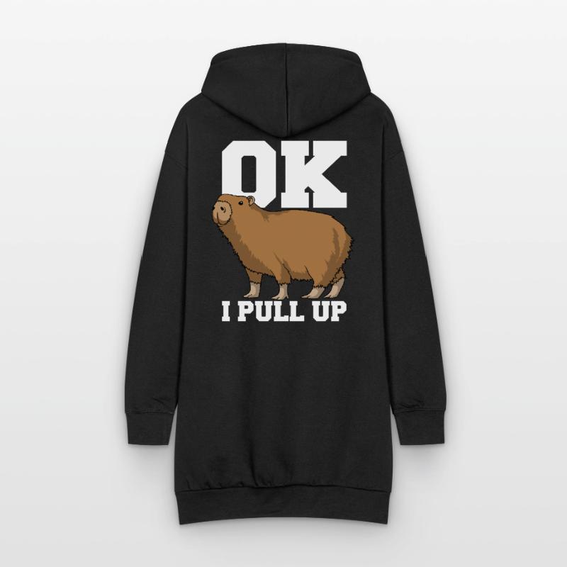 Ok, I pull up Capybara gift Hoodie Dress
