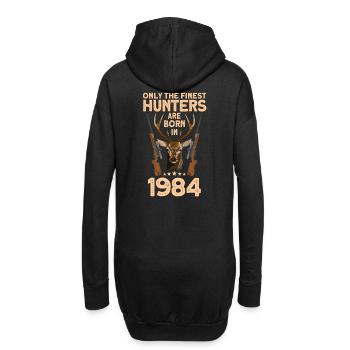 Jäger 38. Geburtstag Hirsch Jagen Geschenk - Hoodie-Kleid - Schwarz - Hinten