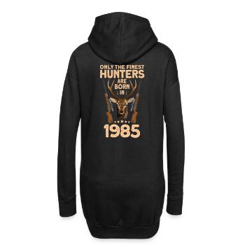 Jäger 37. Geburtstag Hirsch Jagen Geschenk - Hoodie-Kleid - Schwarz - Hinten