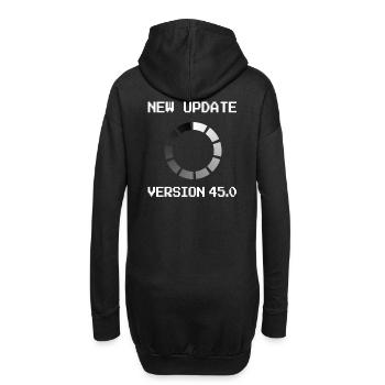 Programmeur 45e anniversaire informatik Cadeau - Sweat-shirt à capuche long Femme - noir - Dos