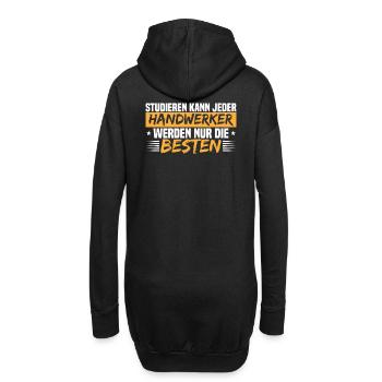 Artisan tournevis mécanicien voiture tournevis - Sweat-shirt à capuche long Femme - noir - Dos