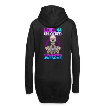 jeu de joueur 44e anniversaire jeux vidéo de jeu - Sweat-shirt à capuche long Femme - noir - Dos
