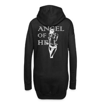 2reborn Angel of Hell Skate Girl Sport 1 - Hoodie-Kleid - Schwarz - Hinten