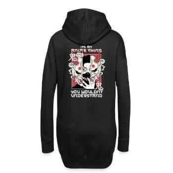 It's An Anime Thing You Wouldn't Understand - Hoodie-Kleid - Schwarz - Hinten
