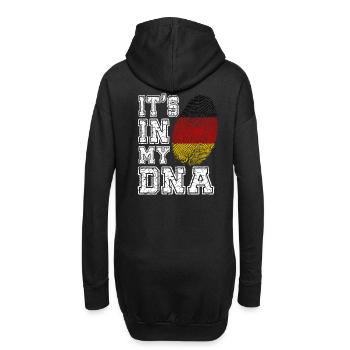 It's In My DNA Germany German Gift - Hoodie-Kleid - Schwarz - Hinten