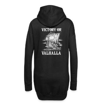 front 33491662298425536 - Hoodie-Kleid - Schwarz - Hinten