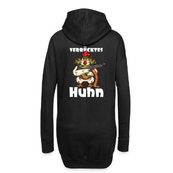 front 68541611239130944 - Hoodie-Kleid - Schwarz - Hinten