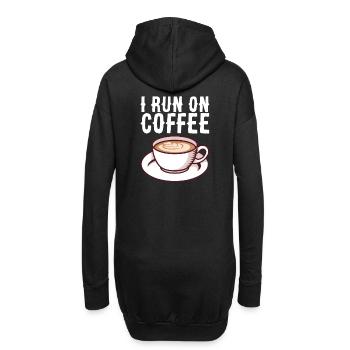 front 75431607973051071 - Hoodie-Kleid - Schwarz - Hinten