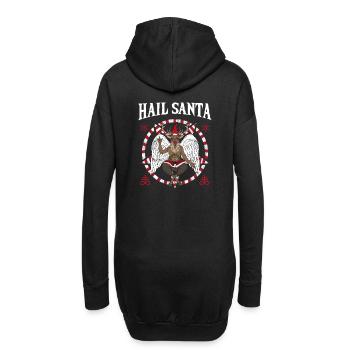 I Pentagramme du diable satanique - Sweat-shirt à capuche long Femme - noir - Dos