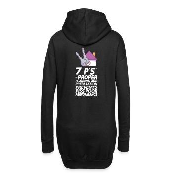 79291607974047901 avant - Sweat-shirt à capuche long Femme - noir - Dos